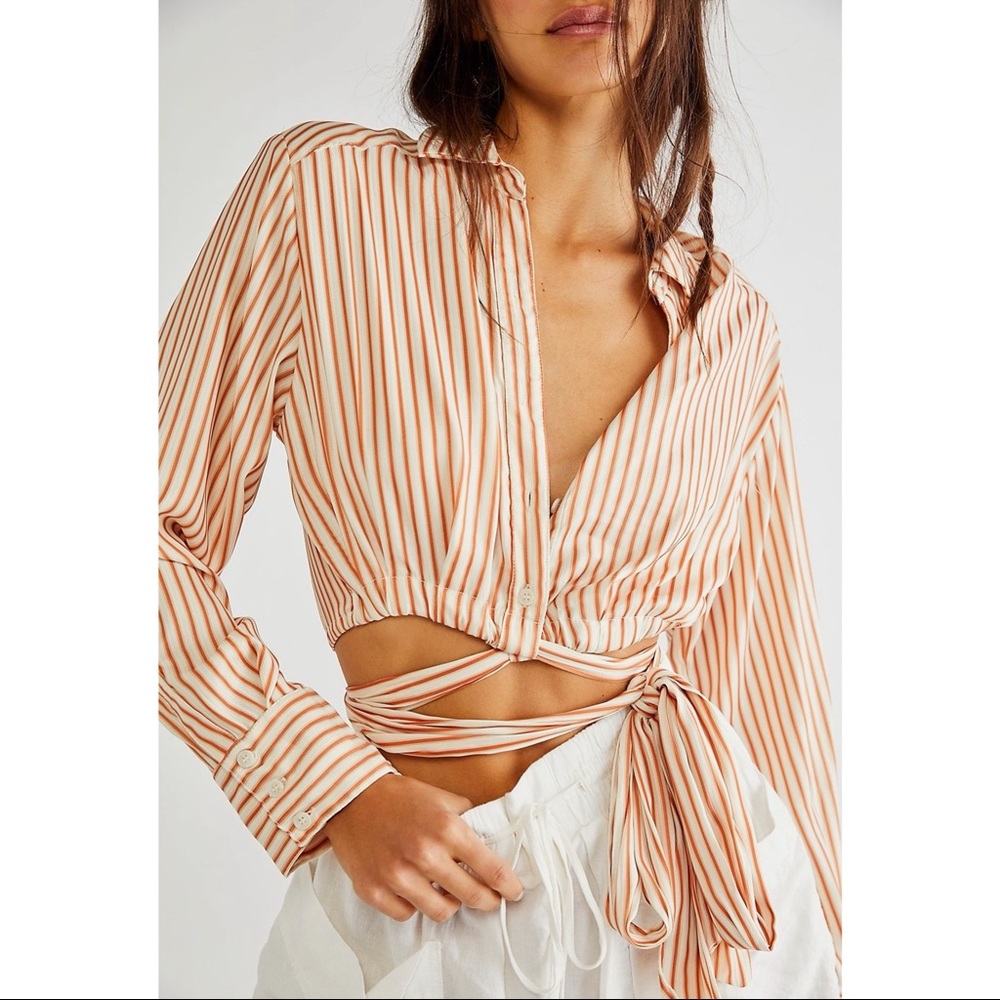 Free People My Everything Wrap Top